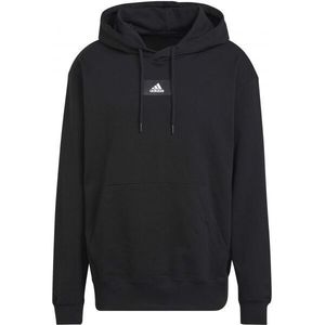 adidas FEELVIVID HOODIE Pánská mikina, černá, velikost obraz