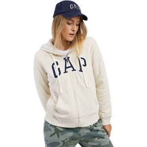 GAP V-FRCH EXC LOGO SHERPA Dámská mikina, béžová, velikost obraz