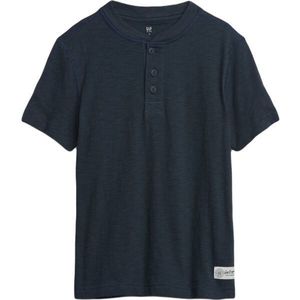 GAP V-SS HENLEY Chlapecké tričko, tmavě modrá, velikost obraz