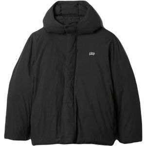 GAP INTL HOODED LOGO Pánská bunda, černá, velikost obraz