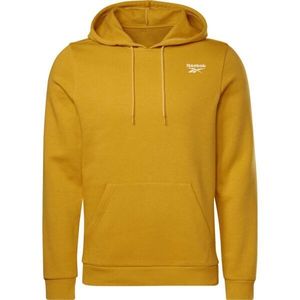 Reebok RI LEFT CHEST LOGO HOOD Pánská mikina, oranžová, velikost obraz