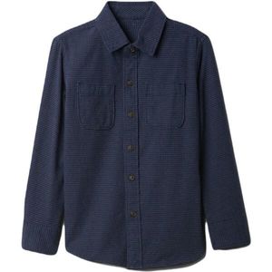 GAP V-LS FLANNEL Chlapecká košile, tmavě modrá, velikost obraz