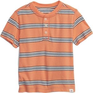 GAP V-SS HENLEY Chlapecké tričko, oranžová, velikost obraz