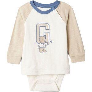 GAP BABY Dětské body, bílá, velikost obraz