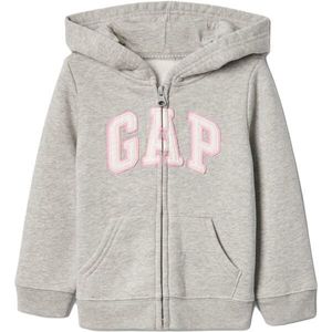 GAP LOGO Dívčí mikina, šedá, velikost obraz