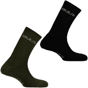 Bula 2PK WOOL SOCK Pánské ponožky, černá, velikost obraz