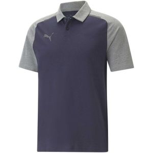 Puma TEAMCUP CASUALS POLO Pánské polo triko, tmavě modrá, velikost obraz