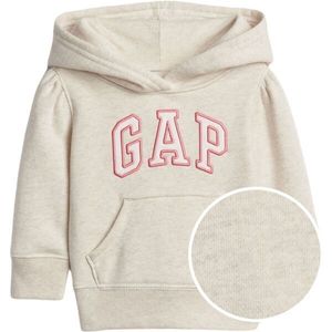 GAP LOGO Dívčí mikina, béžová, velikost obraz