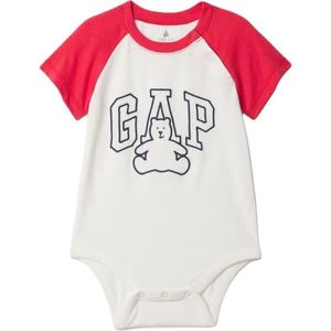 GAP BABY Dětské body, bílá, velikost obraz