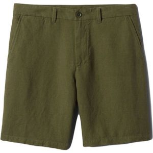 GAP LINEN FIXED WAIST Pánské kraťasy, khaki, velikost obraz