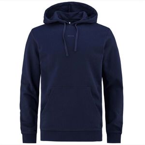 Bula FRAME LOGO HOODIE Pánská bavlněná mikina, tmavě modrá, velikost obraz