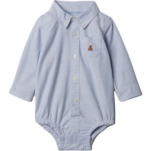 GAP BABY Dětské body, světle modrá, velikost obraz