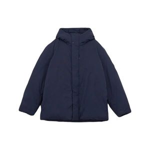 GAP INTL HOODED LOGO Pánská bunda, tmavě modrá, velikost obraz