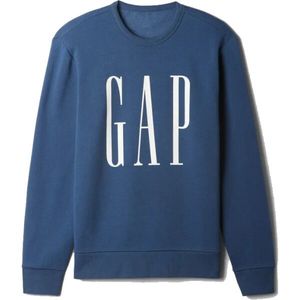 GAP FLEECE Pánská mikina, modrá, velikost obraz