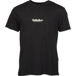 Quiksilver SIMPLE LETTRING SS Pánské triko, černá, velikost obraz