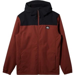 Quiksilver OVERCAST 3K WARM JACKET Pánská bunda, vínová, velikost obraz