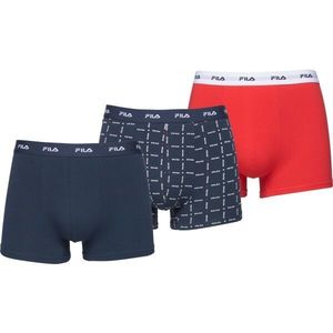 Fila BOXER ELASTIC WITH LOGO BOX OF 3 PIECES Pánské boxerky, mix, velikost obraz