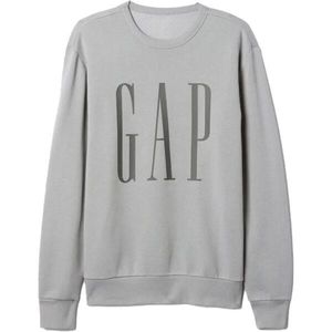 GAP FLEECE Pánská mikina, šedá, velikost obraz