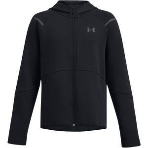 Under Armour UNSTOPPABLE FLEECE Chlapecká mikina, černá, velikost obraz