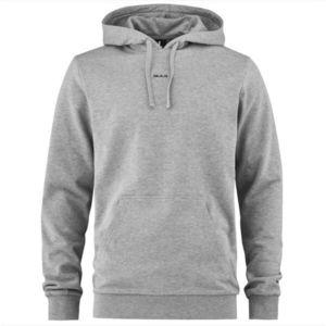 Bula FRAME LOGO HOODIE Pánská bavlněná mikina, šedá, velikost obraz