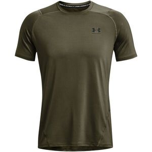 Under Armour HEATGEAR Pánské triko s krátkým rukávem, khaki, velikost obraz