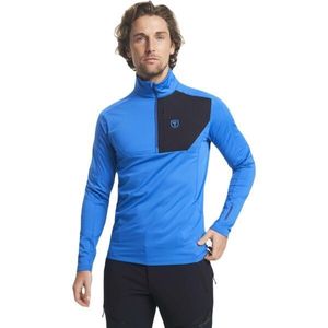 TENSON TXLITE HALF ZIP Pánská mikina, modrá, velikost obraz