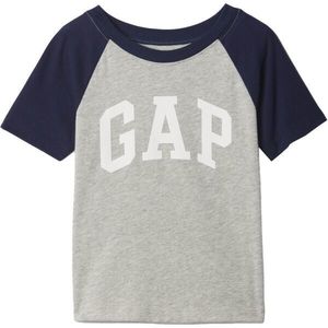 GAP LOGO RAGLAN Dětské tričko, šedá, velikost obraz