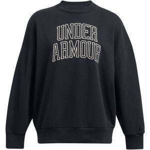 Under Armour ICON TERRY CREW Dámská mikina, černá, velikost obraz