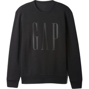 GAP FLEECE Pánská mikina, černá, velikost obraz