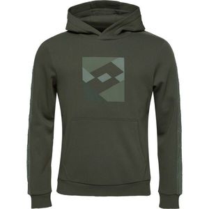 Lotto ATHLETICA SQUARE HOODIE Pánská mikina, tmavě zelená, velikost obraz