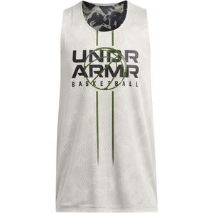 Under Armour ZONE REVERSIBLE Pánské tílko, khaki, velikost obraz