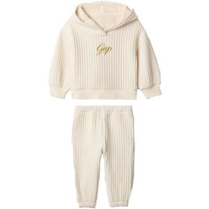 GAP HOODY X JOGGER Dívčí set, béžová, velikost obraz