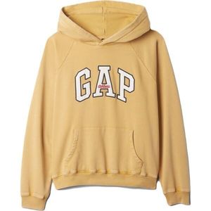 GAP FLEECE STANDARD Dámská mikina, žlutá, velikost obraz