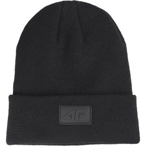 4F WINTER CAP Unisex čepice, černá, velikost obraz