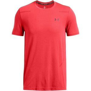 Under Armour SEAMLESS GRID Pánské tričko, červená, velikost obraz