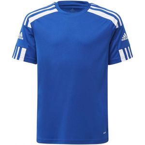 adidas SQUADRA 21 JERSEY Chlapecký fotbalový dres, modrá, velikost obraz