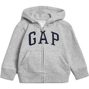 GAP LOGO Dětská mikina, šedá, velikost obraz