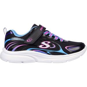 Skechers WAVY LITES Dětská vycházková obuv, černá, velikost obraz