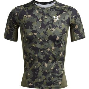 Under Armour ARMOUR PRINTED Pánské triko, khaki, velikost obraz