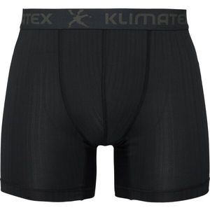 Klimatex RUNE MID SILKTOUCH Pánské funkční boxerky, černá, velikost obraz