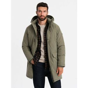 Ombre Clothing Parka Zelená obraz