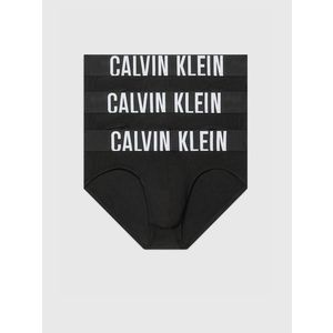 Calvin Klein Slipy 3 ks Černá obraz