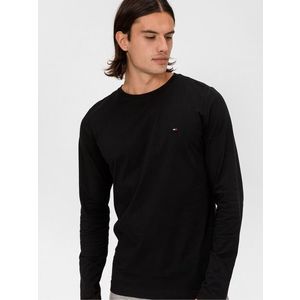 Tommy Hilfiger Stretch Slim Fit Long Sleeve Triko Černá obraz