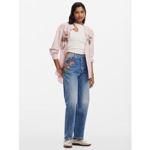 Desigual Carina Jeans Modrá obraz