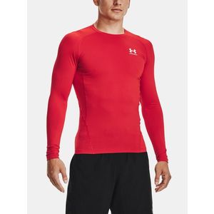 Under Armour UA HG Armour Comp LS Triko Červená obraz