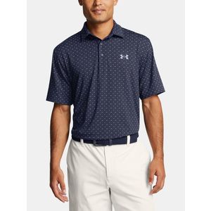 Under Armour UA Playoff 3.0 Printed Polo Triko Modrá obraz