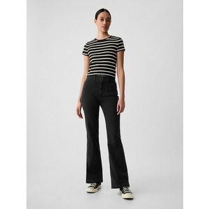 GAP High Rise '70s Flare Jeans Černá obraz