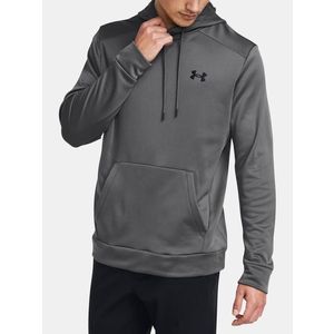 Under Armour UA Armour Fleece Hoodie Mikina Šedá obraz