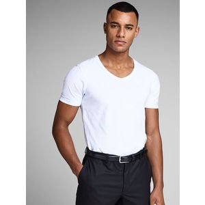 Jack & Jones Basic Triko Bílá obraz