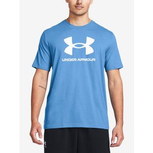 Under Armour UA Sportstyle Logo Update SS Triko Modrá obraz